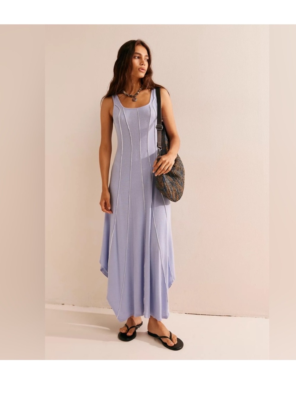 Free People Corrine Midi Dress Size M NWT